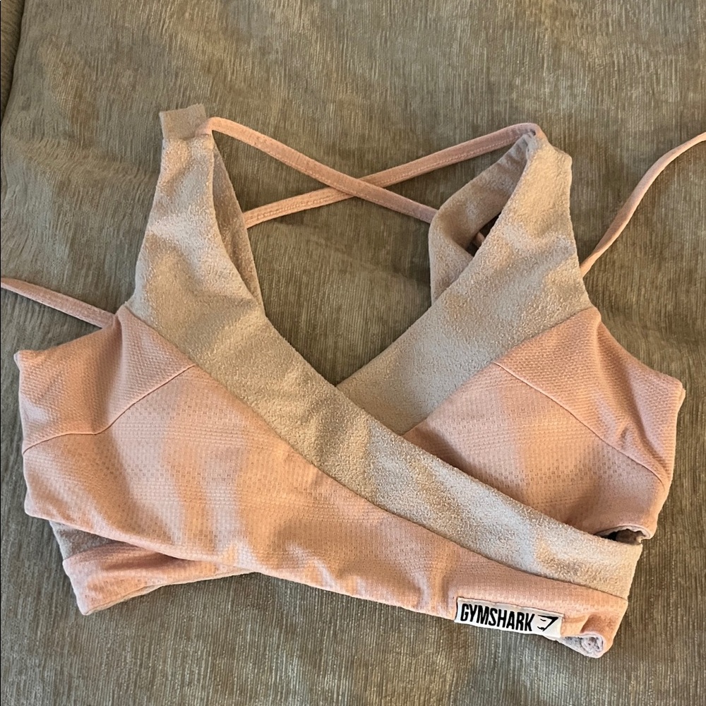 Gymshark Women's Blush Cross-Back Bralette